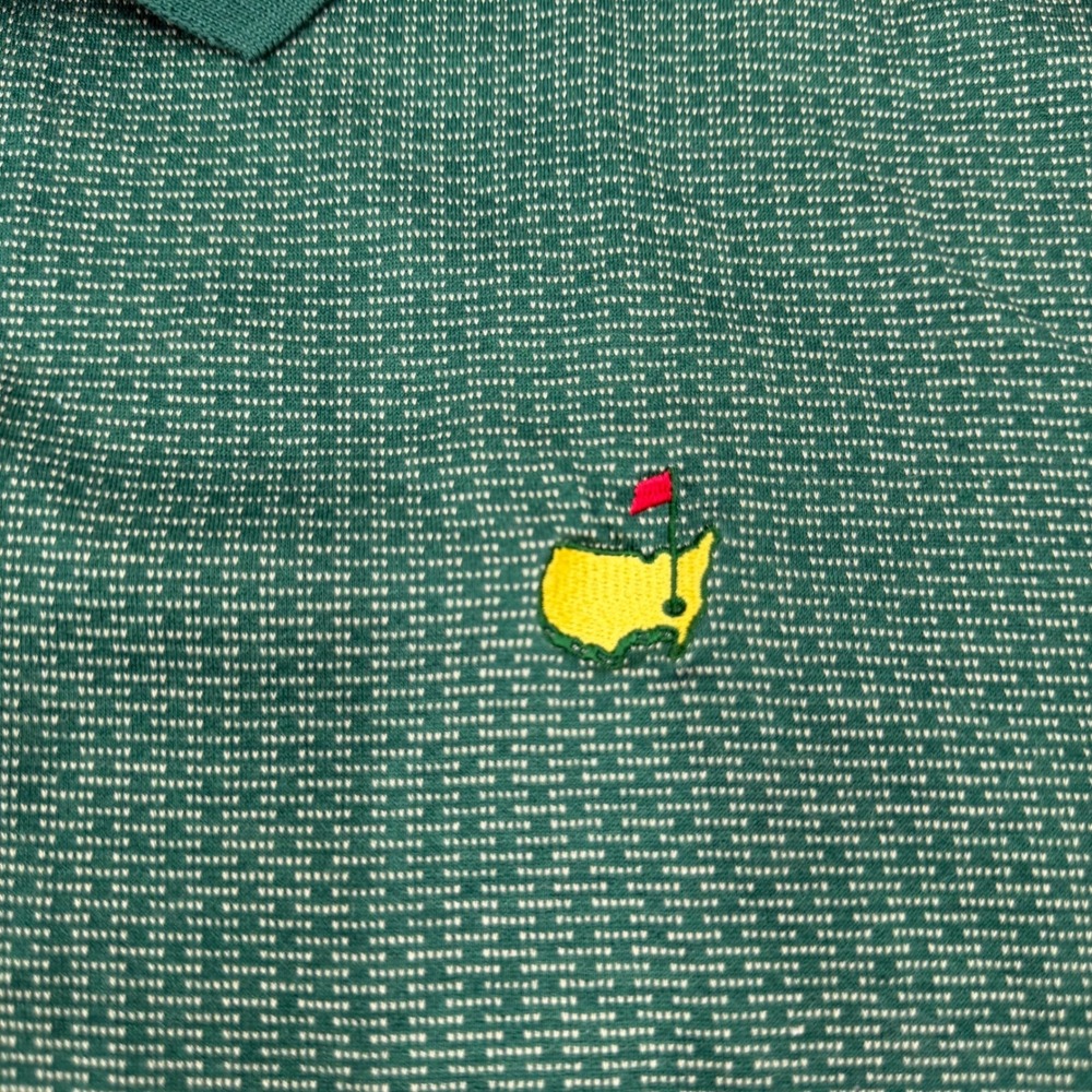 Vintage 80s Amen Corner Masters Golf Polo Mens XL Green Pima Cotton
